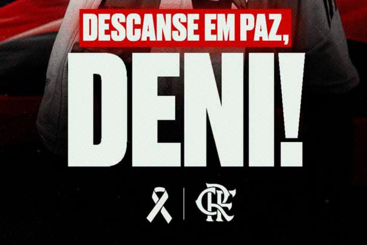 LUTO!" FLAMENGO EMITE NOTA DE PESAR SOBRE O FALECIMENTO DE ADENIR SILVA, O DENI